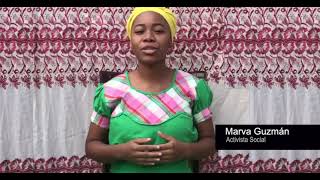 Semana Interamericana Anual de las y los afrodescendientes en las Américas, Marva Guzmán