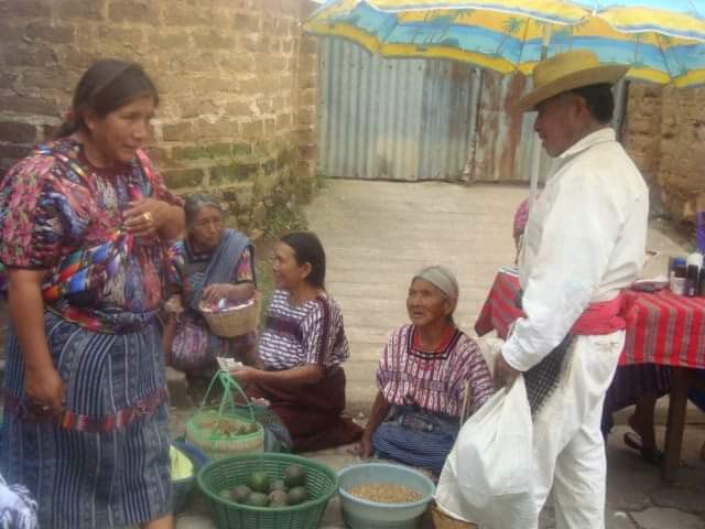 Día de mercado tradicional