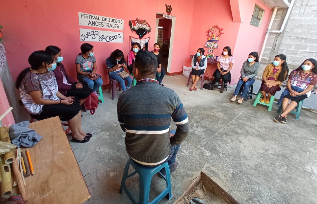 Taller de los procesos de aplicación de los juegos ancestrales tradicionales