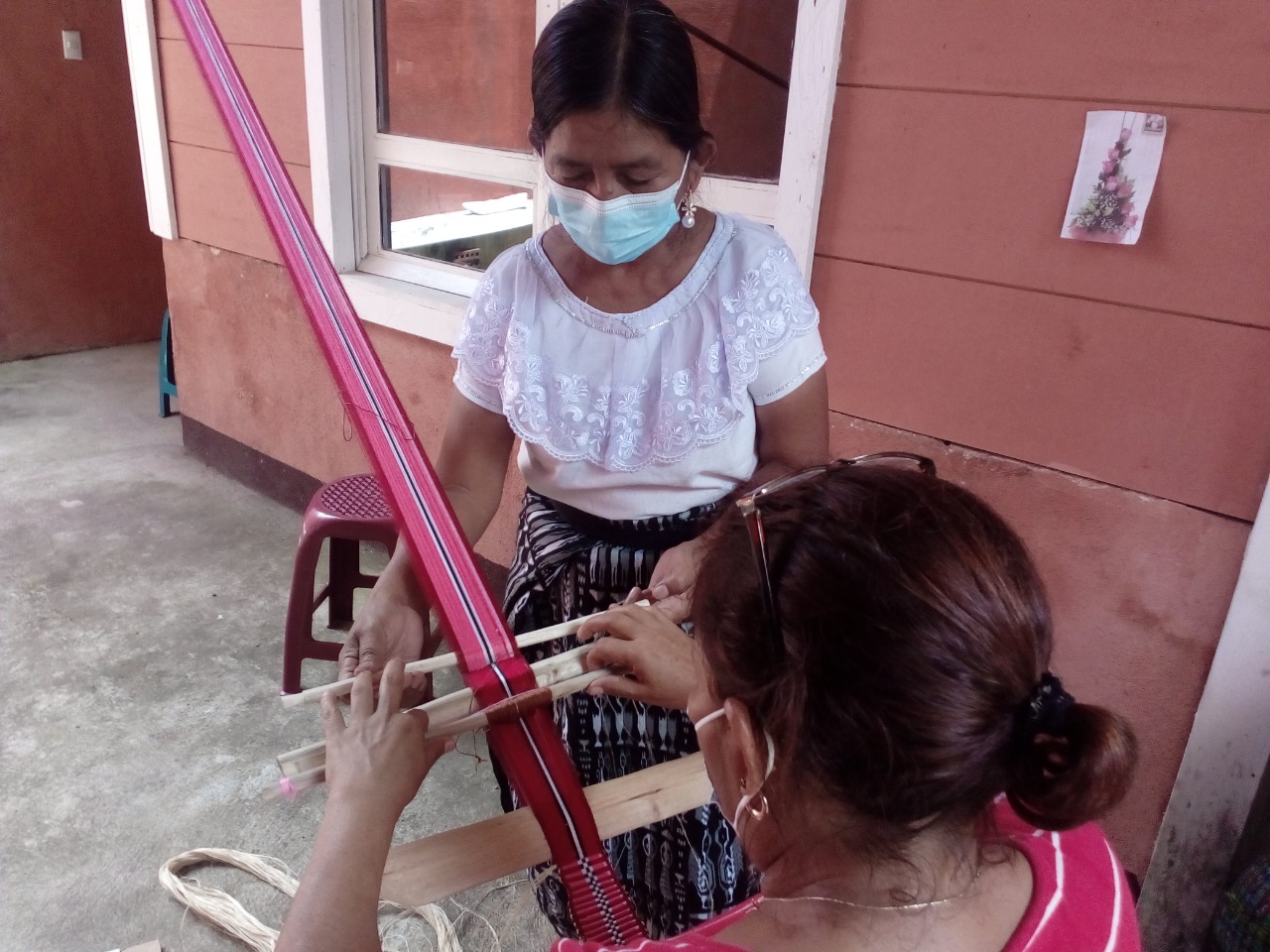 Taller de tejido de cintura