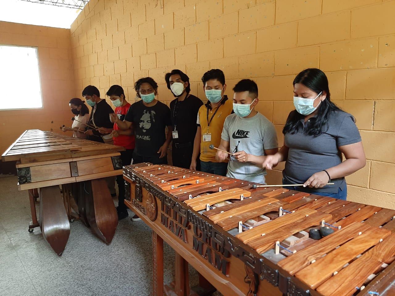 Segundo taller de inducción al curso de marimba