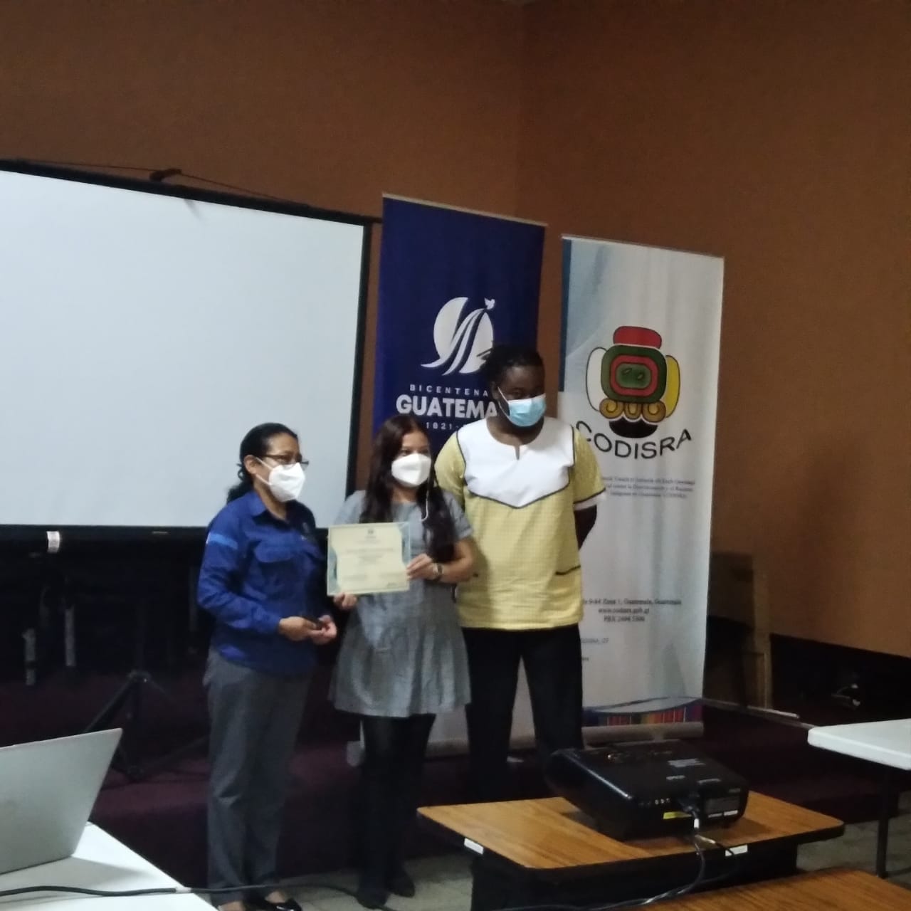 Capacitación Embajadores Culturales al  personal de CODISRA