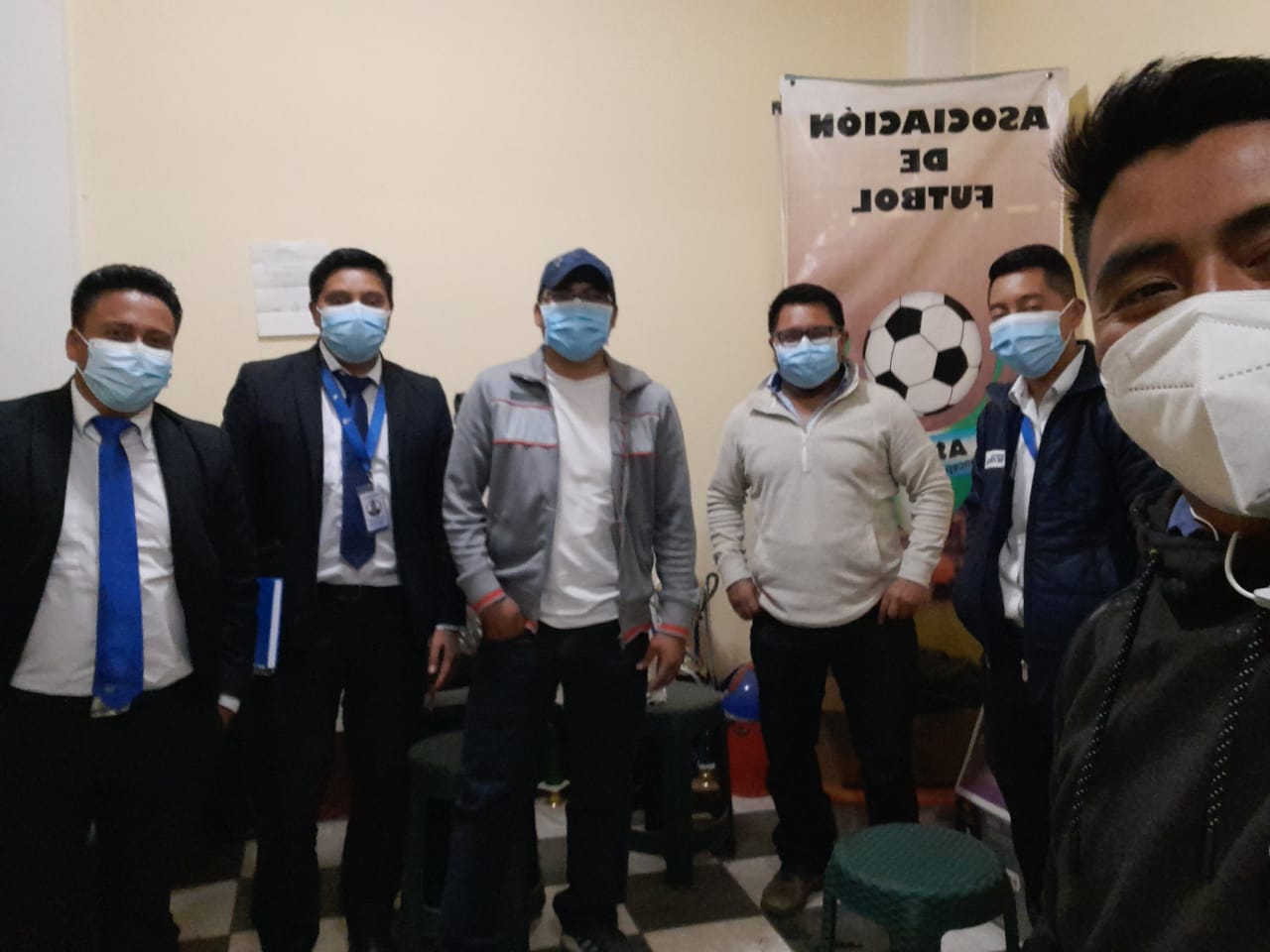 Reunión con los integrantes de ASOFUT Y LA COOPERATIVA UNIVERSAL