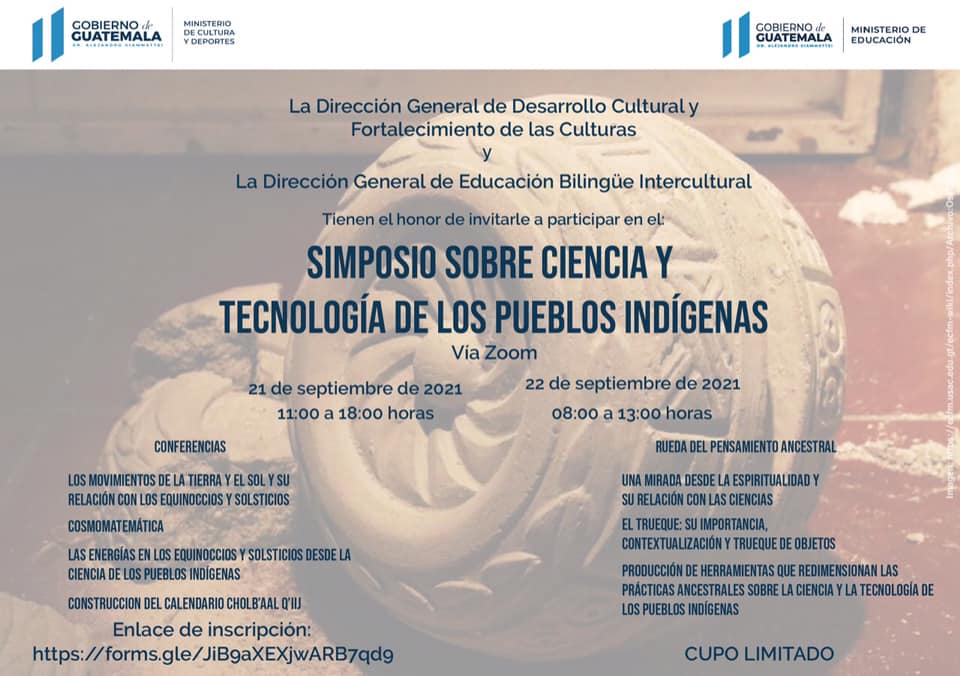 Simposio de Ciencia y Tecnología de los Pueblos Indígenas