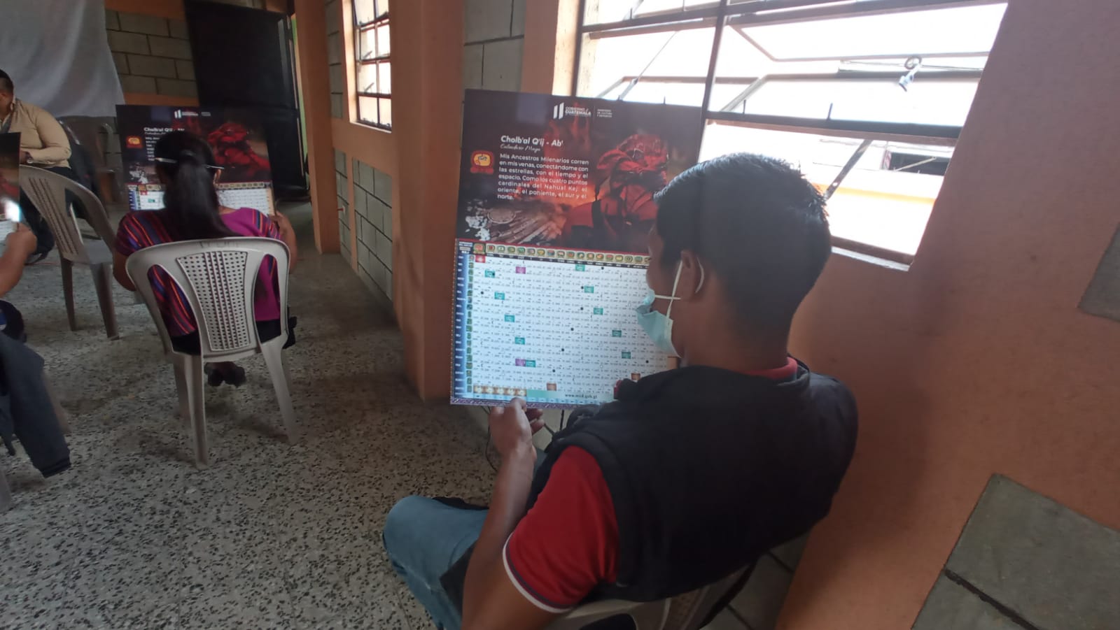 Taller del Calendario Maya en San Pedro Necta, Huehuetenango