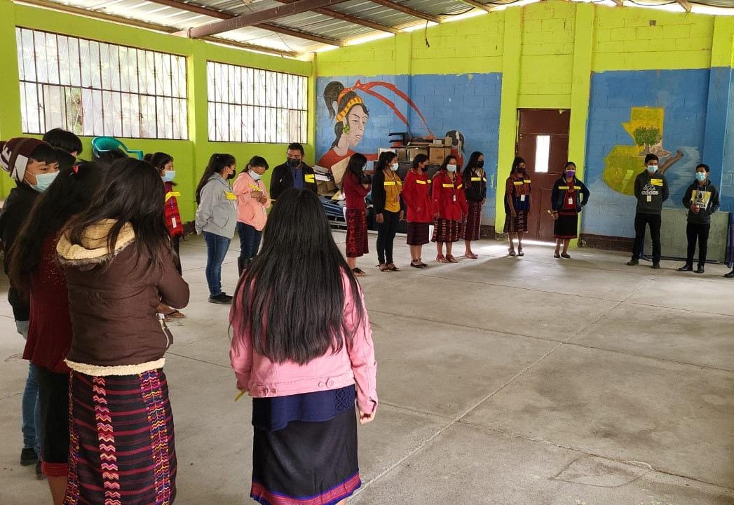 Taller sobre: La mujer maya y el tejido en el marco del día internacional de la mujer.