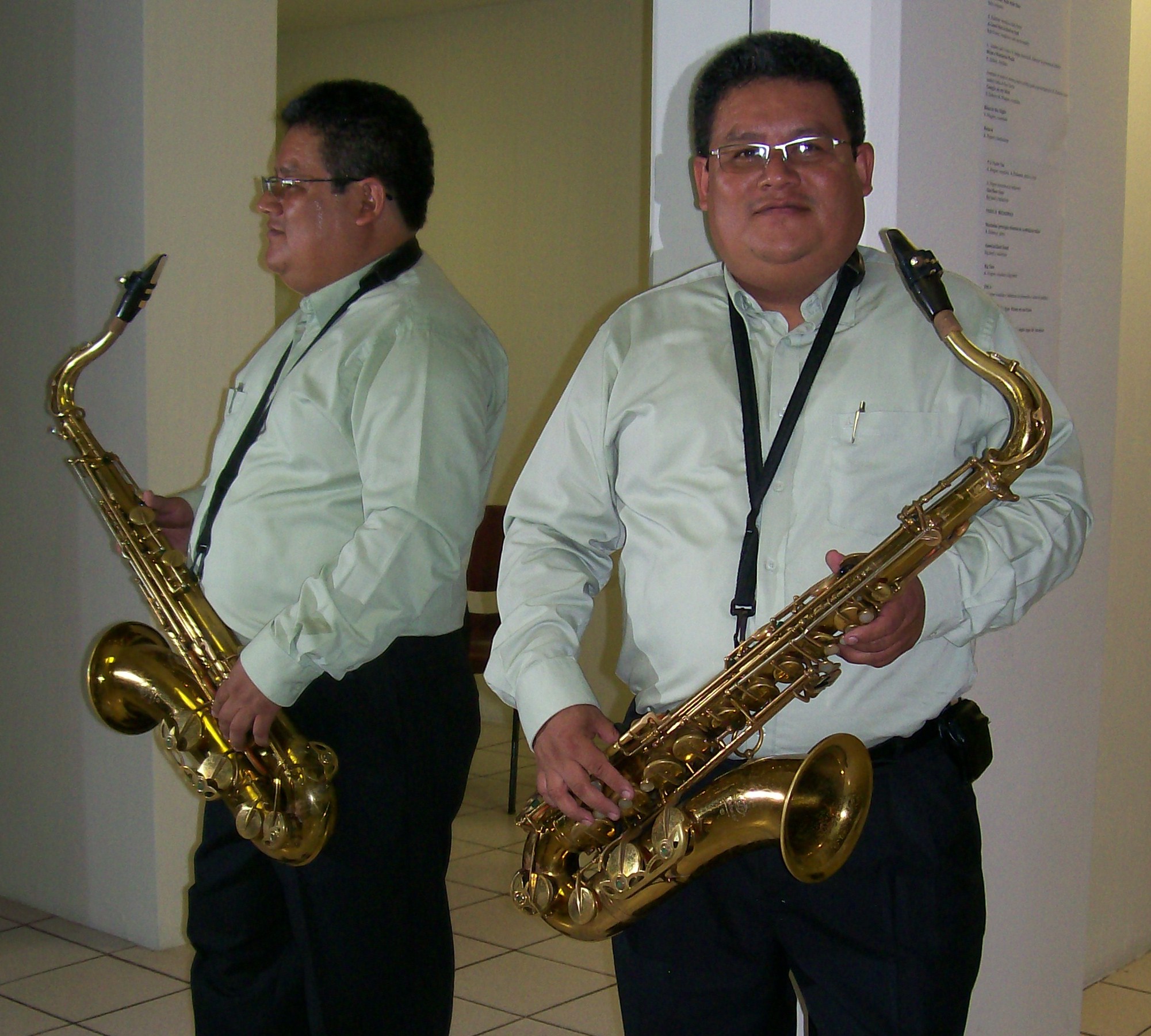 Ejecutante del Saxofon