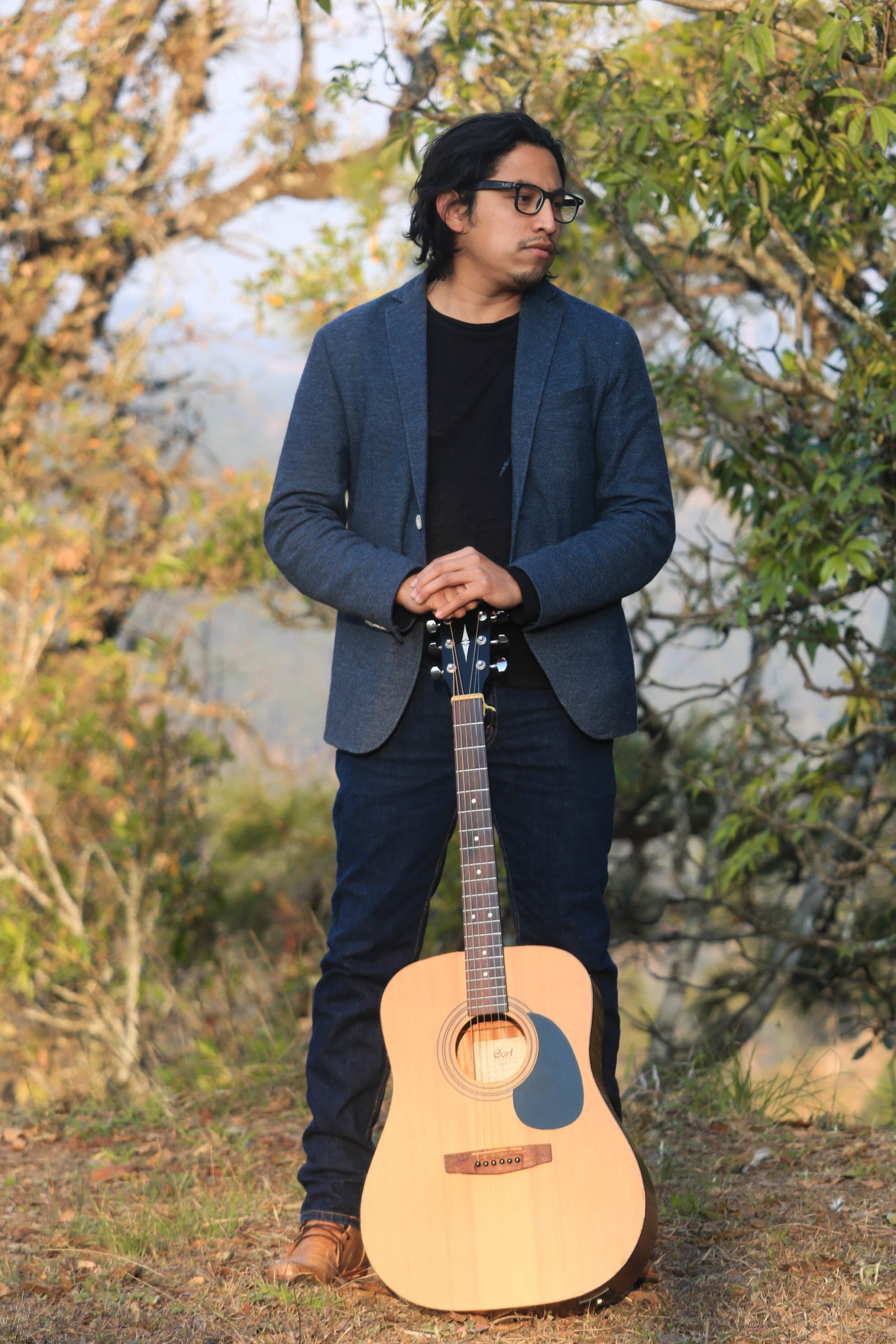 Pedro Boche y su guitarra