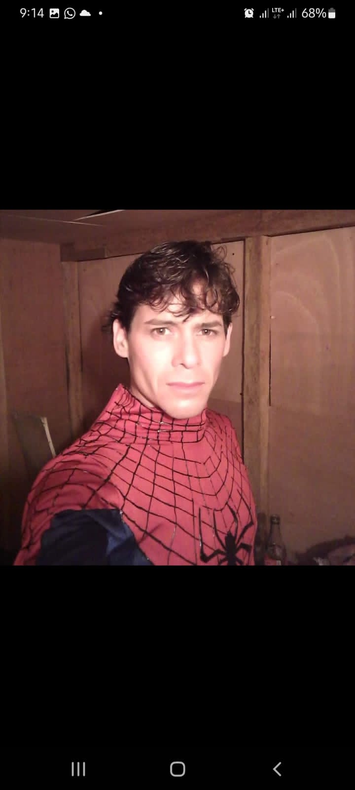 Lo que mas me emociona es personificar a El Sorprendente Hombre Araña