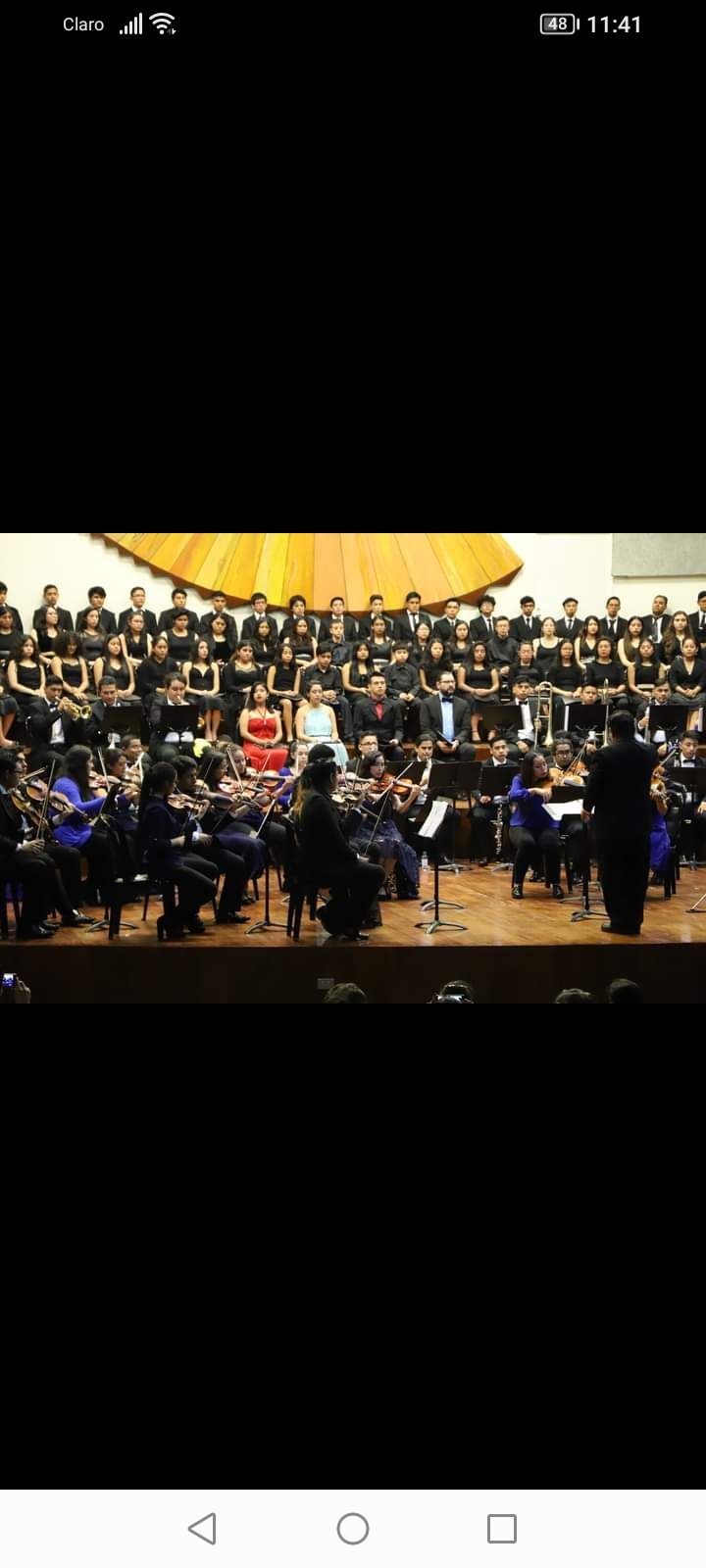 Orquesta Sinfónica del Conservatio Nacional de Música Germán Alcántara, siclo Beethoven 2019