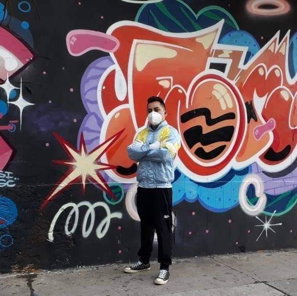 Foto de 1er lugar de concurso de Break dance Covidance