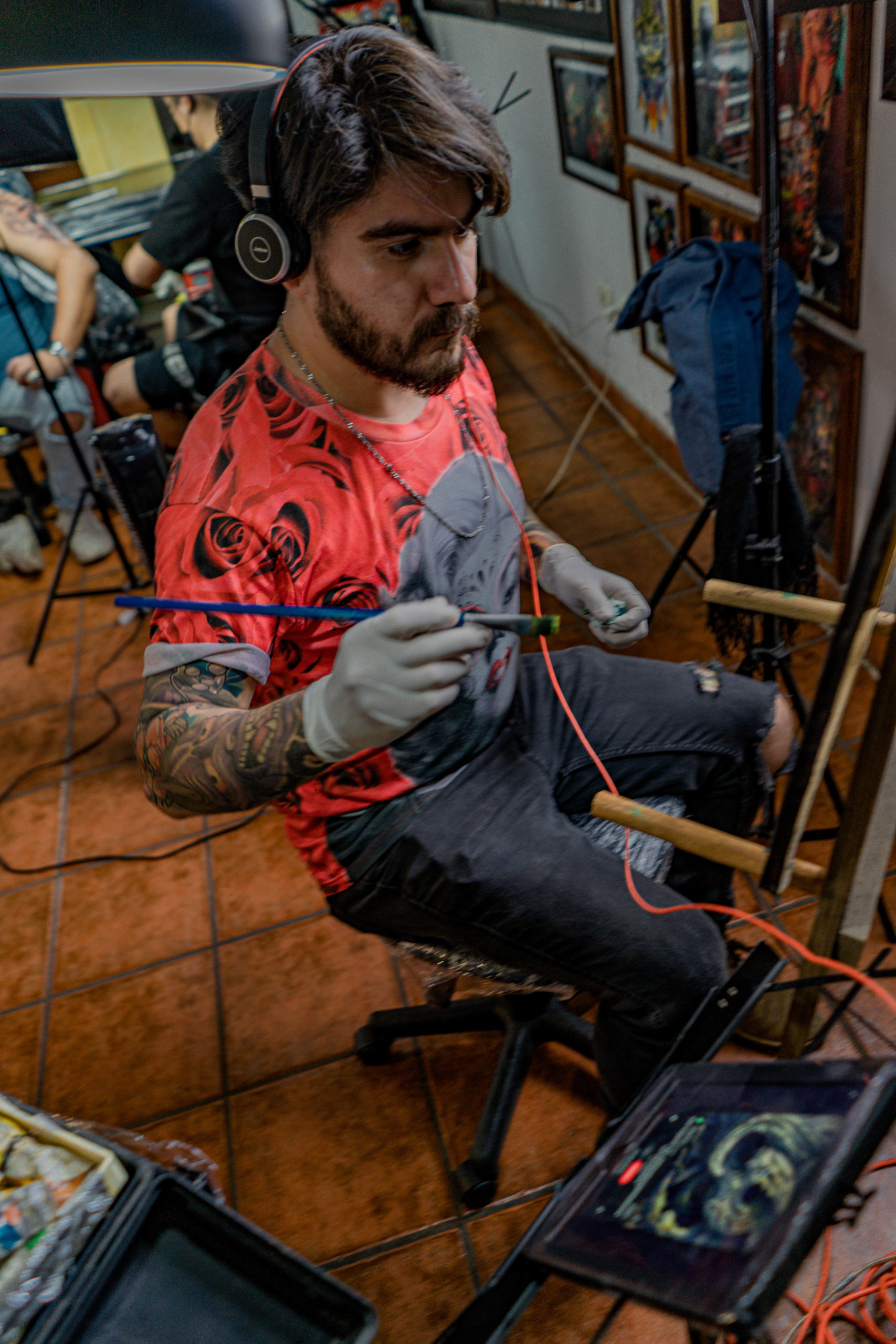 Sergio Rodriguez Pintando