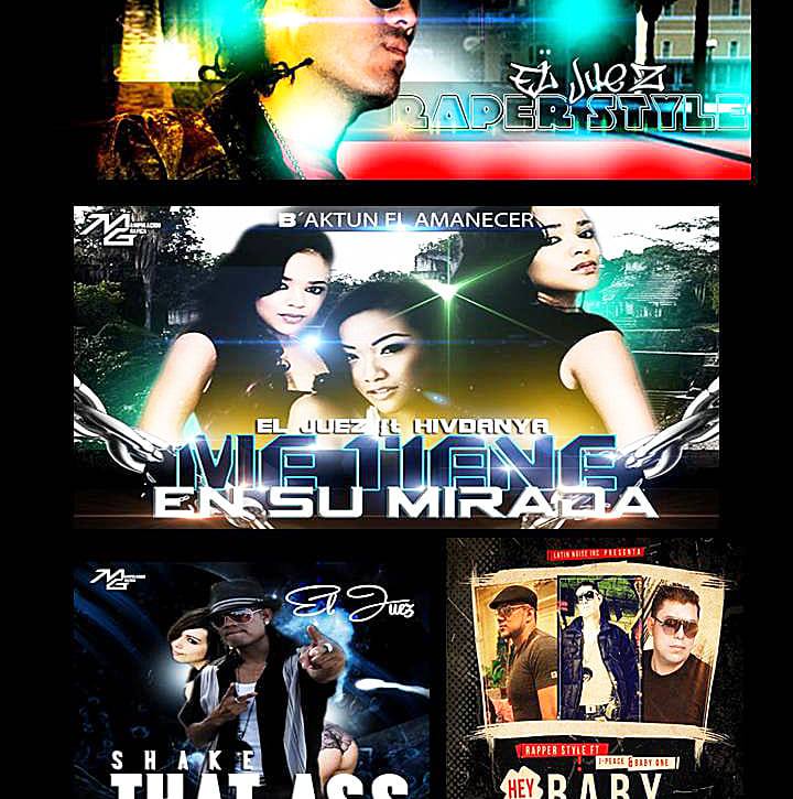 portadas de diferentes temas musicales