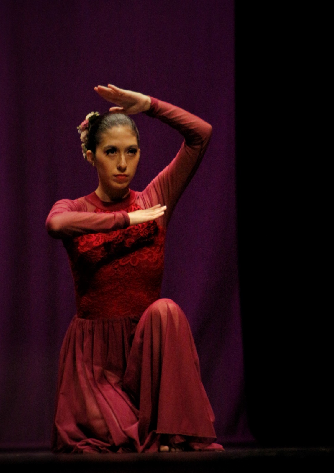 Coreografía Niña de Guatemala en Teatro Nacional del Centro Cultural Miguel Ángel Asturias
