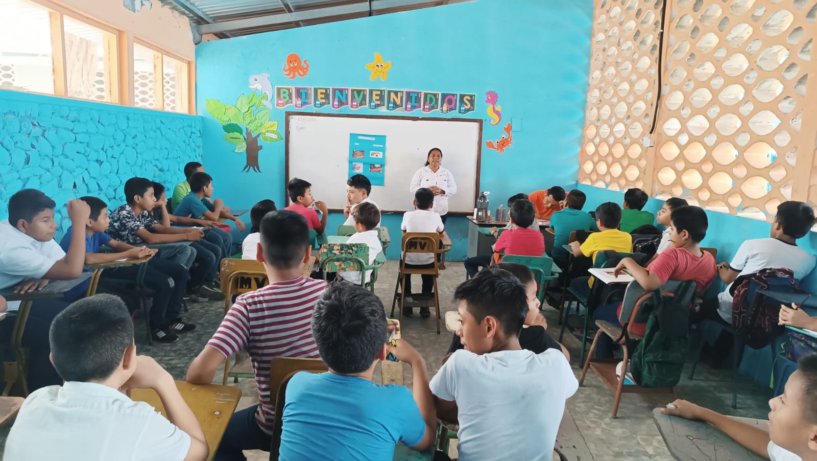 Taller sobre el respeto e importancia de la Marimba
