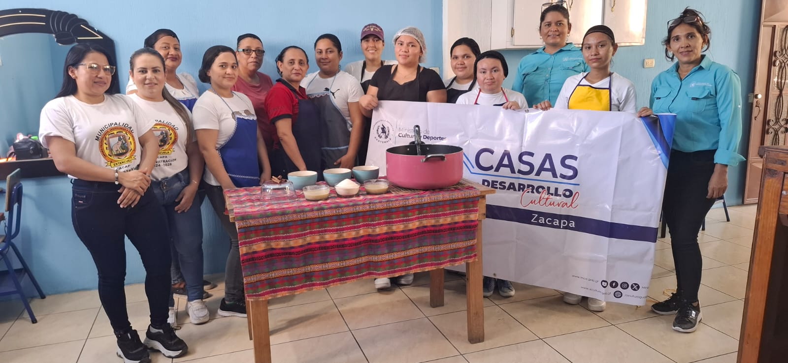 Elaboración del «Atol de Plátano» en Zacapa