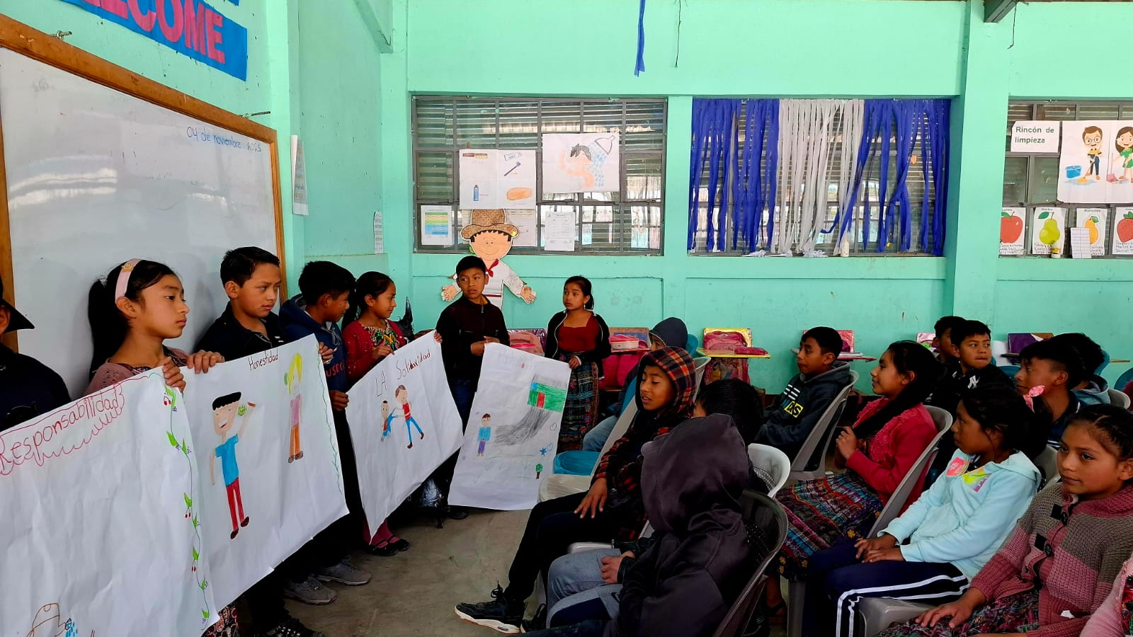 Convivencia escolar a través de valores culturales